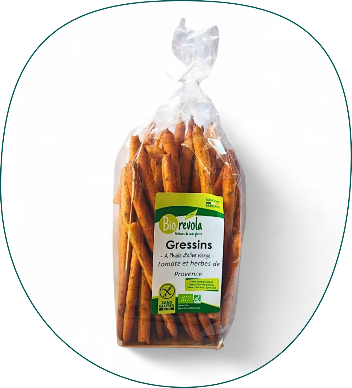 Gressins Tomate et Herbes de Provence BIO